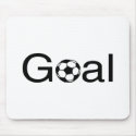 Soccer Goal mousepads