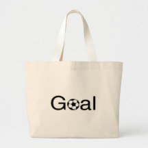 Soccer Goal Tote Bag