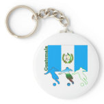 Soccer Guatemala keychains