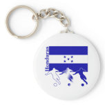 Soccer Honduras keychains