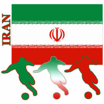 Soccer Iran Ornament Photo Sculptures