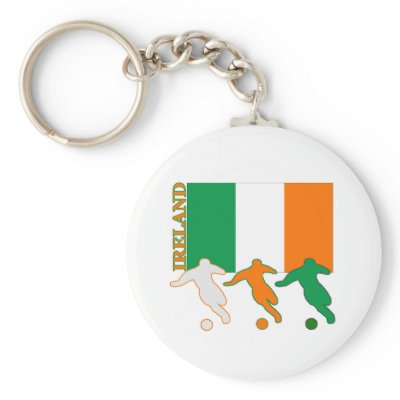 Soccer Ireland Keychain by nitsupak