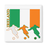 Soccer Ireland magnets