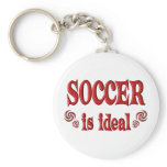 Soccer is Ideal keychains