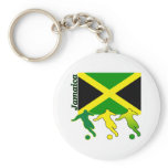Soccer Jamaica keychains