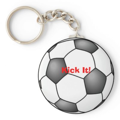 Soccer Keychain by parisblues23