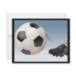 soccer-kick personalized invite