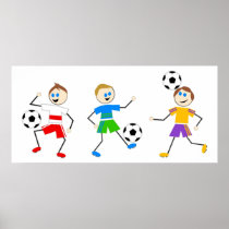 Soccer Kids Posters