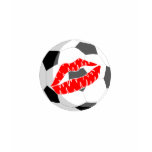 Soccer KIss (Red) t-shirts