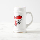 Soccer love Danish style for denmark fans Mug