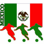 Soccer Mexico photo sculptures