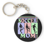 Soccer Mum pastel award incentive keychains