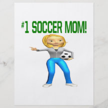 Soccer Mum Personalized Flyer