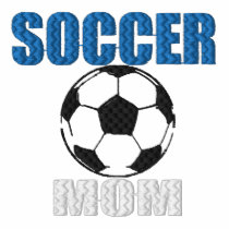 Soccer Mum soccer ball embroidered shirt