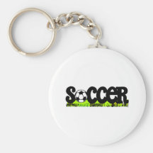Soccer (On Grass) Key Chains