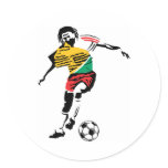 Soccer Player Art2 stickers
