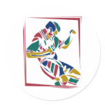 Soccer Player Art stickers