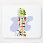 Soccer Player Digital Art Mousepad