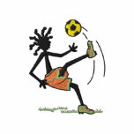 Soccer Player embroidered shirts