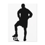 Soccer Player postcards