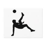 Soccer player postcards