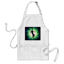 Soccer Player Silhouette Apron