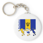 Soccer Players -  Barbados keychains