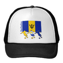Soccer Players -  Barbados Mesh Hats
