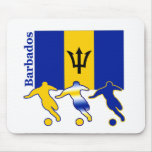 Soccer Players -  Barbados mousepads
