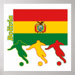 Soccer Players - Bolivia Print