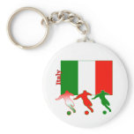Soccer Players - Italy keychains