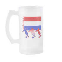 Soccer Players - Netherlands Mugs