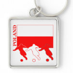 Soccer Poland keychains
