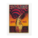 Soccer Promo Poster Post Card