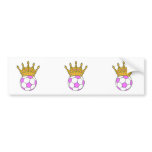 soccer queen or soccer princess bumper stickers