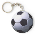 Soccer Real Football keychains