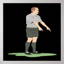 Soccer Referee Poster