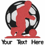 Soccer Silhouette embroidered shirts