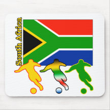 Soccer South Africa Mouse Pad