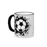 soccer splat. mugs