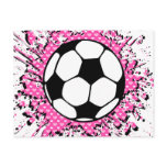 soccer splat. postcards