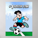 Soccer Star Print