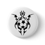 soccer. tribal. buttons