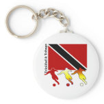 Soccer Trinidad Keychain