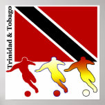Soccer Trinidad & Tobago Poster posters
