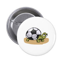 Soccer Turtle Buttons