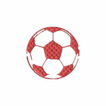 Soccer USA embroidered soccer ball gifts Embroidered Shirt