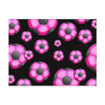 Soccer Wallpaper Postcard