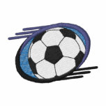 Soccerball embroidered shirts