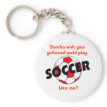 SoccerChick Doncha keychains